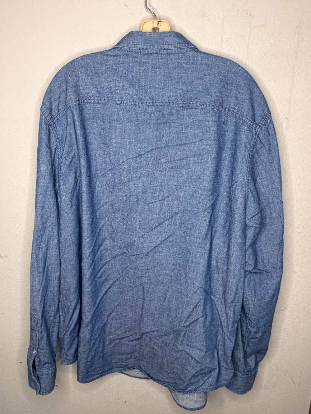 Calvin Klein Blue Denim Shirt - Picture 3 of 6